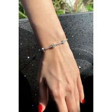 Spossy Silver Jewelry Yıldız Bileklik