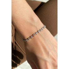 Spossy Silver Jewelry Yıldız Bileklik