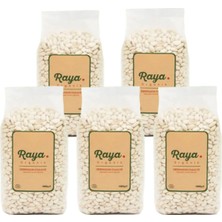 Raya Organik Organik Dermason Kuru Fasulye ( 1 kg x 5 Adet Paket )