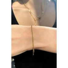 Spossy Silver Jewelry Burgu Bileklik