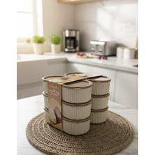 Opa 6'lı Plastik Cok Amaclı Saklama Kabı