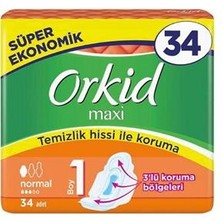 Orkid Süper Eko Maxi Normal 34'lü