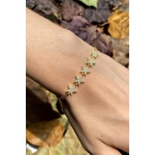 Spossy Silver Jewelry 5 Yıldızlı Bileklik