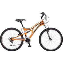 Salcano Hector V Fren 24 Jant Dağ Bisikleti Siyah-Yeşil-Beyaz