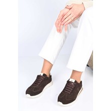 Bestello Bağcıklı Eva Taban Hakiki Deri Sneaker 338-7110 Kadın Ayakkabı
