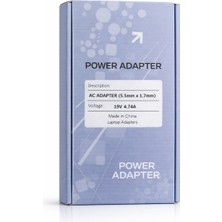 OEM Acer Laptop Şarj Adaptörü (Kalın) 5.5mm/1.7mm