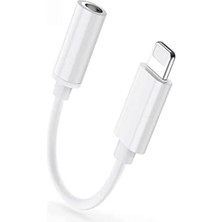 Storemax NO35 iPhone 13/13 Pro/12/12 PRO/11/11PRO Için Lightning To 3.5mm Aux Jack Kulaklık Dönüştürücü Adaptörü. iPhone 13/13PRO/13PRO Max/12/12 PRO/12PRO Max/11/11 Pro/11/pro Max/x/xr/xs/xs Max/8/7 Uyumlu