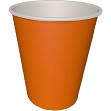 Party Express Karton Bardak 8'li - Turuncu / Orange