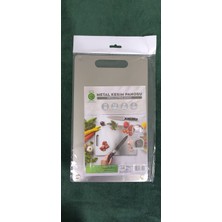 Green Mile Antıbakterıyel Paslanmaz Celik Kesme Tahtası (430 KALITE)(30X17)