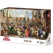 Storemax NO35 Art Puzzle Cana'da Düğün ŞÖLENI,1562 2000 Parça Puzzle