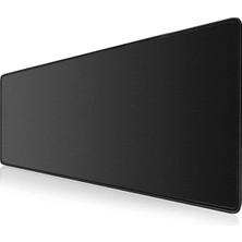 Storemax NO35 Klasse Pro Black Edition - Dikişli Kenar 70X30, 90X40, 100X50 ve 120X60 cm Oyuncu Gaming Mouse Pad (Siyah, 90X40 Cm)