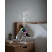 Balcali Araç ve Ev Için Hava Nemlendirici Projektörlü Sessiz Buhar - DE0024-5KDG41