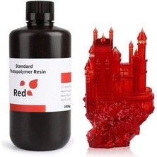 Elegoo Standart Fotopolimer Reçine Red - 1 kg