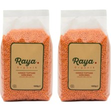 Raya Organik Organik Kırmızı Mercimek – 1 kg (2 Adet Paket)