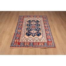 Kadriye Yakar Eldokuma Halı / Antik Yörük- Kök Boya (125*192 Cm)