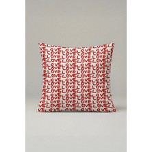 Viki Concept Love Kırlent Kılıfı 032 – Sevgililer Günü Konseptli Dekoratif Yastık Kılıfı 45X45 cm
