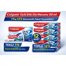 Khi-Zai Colgate Üçlü Etki Diş Macunu 50 ml Çürük Koruma &amp; Ferah Nefes