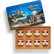 Antalya Reçelcisi Akdeniz 8’li Reçel Seti | Narenciye & Özel Tatlar