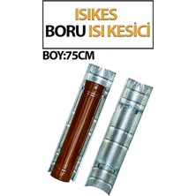 Trend Hause Isı Kesici Levha Soba Borusu Isı Dağılımı Için 3 Adet (Isıkes 75 cm Uzunluğundadır.)