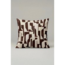Viki Concept Geometrik Desenli Kırlent Kılıfı 008 – Modern 45X45 cm Dekoratif Yastık Kılıfı