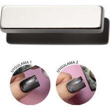 Momo Professional Çok Güçlü Neodyum Mıknatıs Kedi Gözü Kalıcı Oje Için