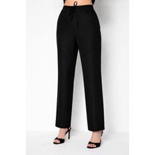 On Fashion Pantolon Çimalı Bağcıklı Bol Paça