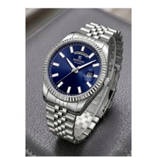 Reward Şık Kasa Çift Takvimli 5 Atm Su Geçirmez Erkek Kol Saati