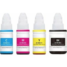 BRC06 Canon Uyumlu GI-490CMYK,GI-590CMYK Mürekkep Set