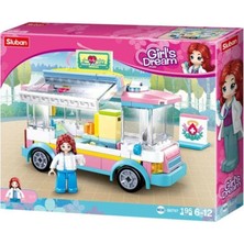 Storemax NO35 Sluban Girl's Dream Ambulans Yapım Seti, 195 Parça