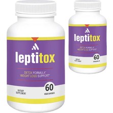 Leptitox 2 Adet Yaza Hazırlık Vücut  Takviyesi 60 Kapsül