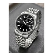 Reward Şık Kasa Çift Takvimli 5 Atm Su Geçirmez Erkek Kol Saati