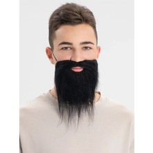 Nikaa Shop Siyah Renk Takma Sakal Bıyık Takımı