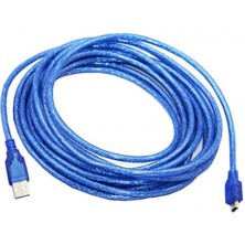 Leonpro Usb 2.0 to mini usb 5 pin şarj ve data kablosu 10m