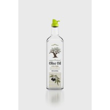 Renga Oslo 1000 ml Desenli Cam Yağlık 152063 Yeşil