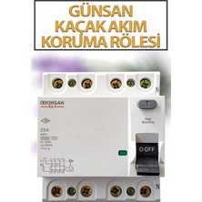 Trend Hause Kaçak Akım Koruma Rölesi K4/25-30, 25 Amper 400 Volt 30 Ma
