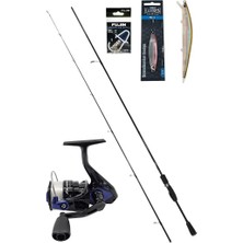 Okuma Fin Chaser 40 Fujin Sniper 270CM 10-30 gr Spin Olta Takımı Seti