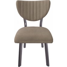 ProBella Elma Mutfak Sandalyesi Yemek Odası Bahçe Balkon Otel Restoran Kafe Sandalyesi