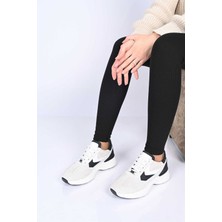 Bestello Bağcıklı Termo Taban Hakiki Deri Sneaker 338-7108 Kadın Ayakkabı