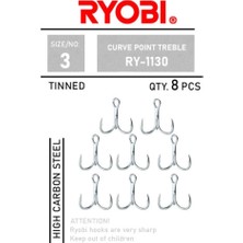 Ryobi Iğne Curve Poınt Treble Üçlü Iğne- RY-1130