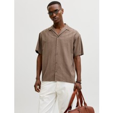 Jack & Jones Jack Jones Erkek Rahat Kesim Pamuklu Gömlek 12289457