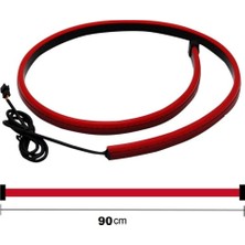 Femex Audi A8 3.stop Bagaj Üstü Arka Cam Led 90cm Hareketli 6 Kablolu 4