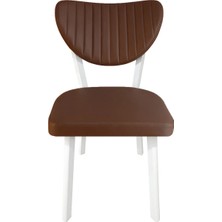 ProBella Elma Mutfak Sandalyesi Yemek Odası Bahçe Balkon Otel Restoran Kafe Sandalyesi