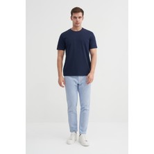 Cazador Basic Süprem Erkek T-Shirt  46230 Lacivert