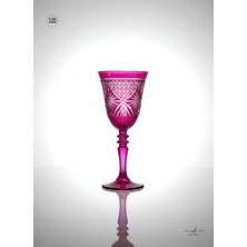 Akden Store Kristal Dekor Akça Serisi  Modern Ayaklı Kadeh 270 cc