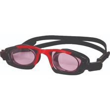 Tryon Yüzücü Gözlüğü Siyah Kırmızı YG-3200