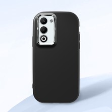 HONTINGA Oppo A5 ile Uyumlu Kılıfı Kamera Korumalı Düşüme Önleyici Basitlik Siyah Yumuşak Silikon Telefon Kılıfı K4-0000