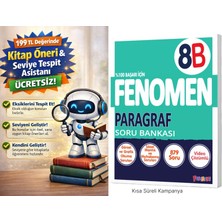 Fenomen Yayıncılık Fenomen 8. Sınıf Paragraf B Soru Bankası + 199 Tl Seviye Tespit ve Kitap Öneri Asistanı Hediye (Yeni Baskı)