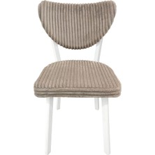 ProBella Elma Mutfak Sandalyesi Yemek Odası Bahçe Balkon Otel Restoran Kafe Sandalyesi