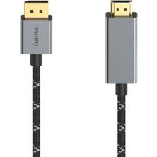 Hama Video Kablosu,displayport -Hdmı™fişi, Uhd,4k,1.5m