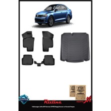 Rizline Volkswagen Jetta 2011 Sonrası Cepsiz Bagaj Havuzu ve Havuzlu Paspas